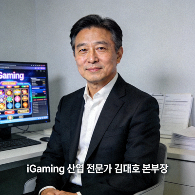 iGaming 산업 전문가 김대호 본부장의 프로필 사진
